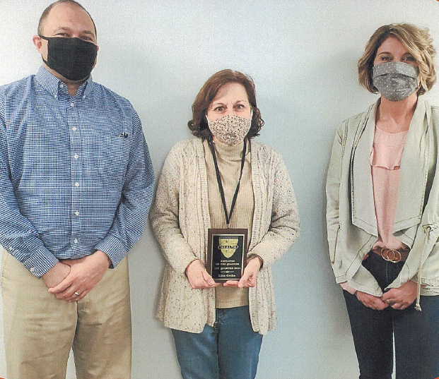 Employee of the Quarter First Quarter 2021