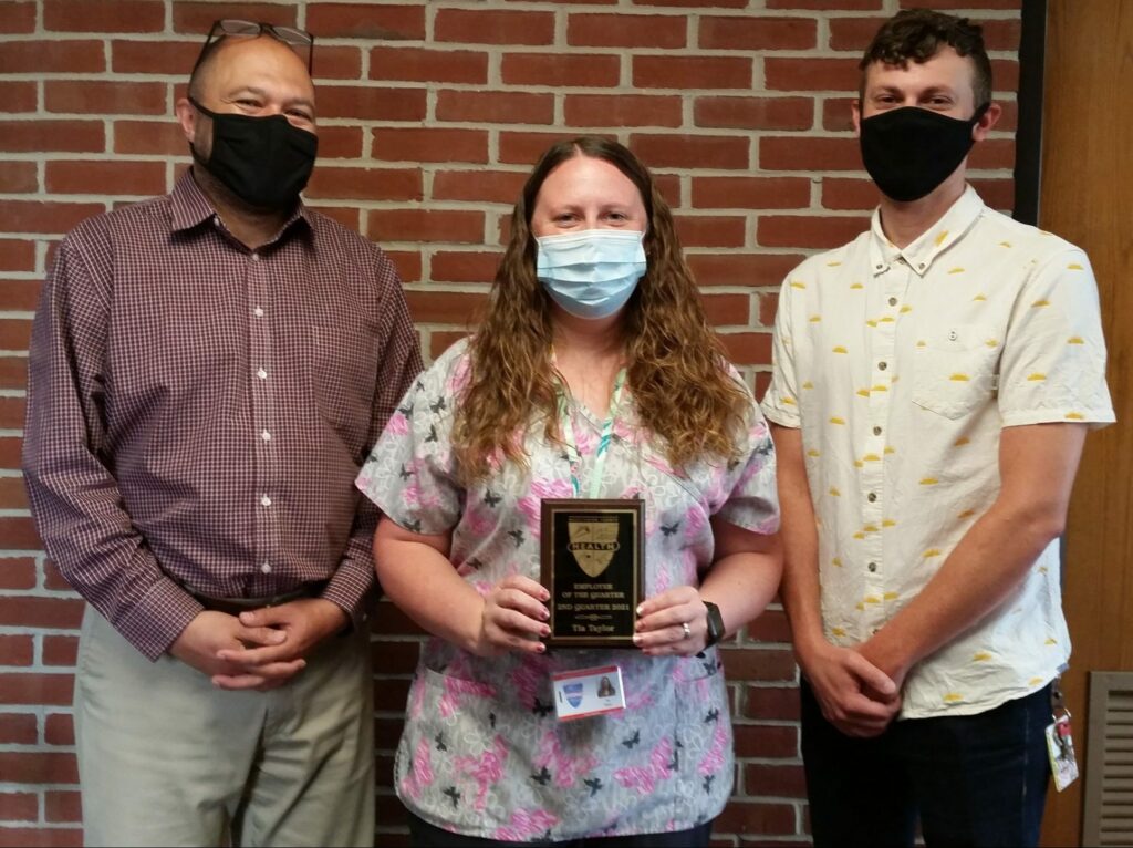 Employee of the Quarter Second Quarter 2021