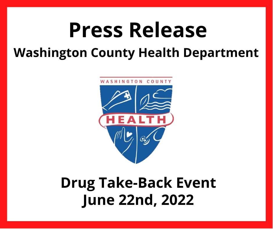Press Release: Drug Take-Back Event