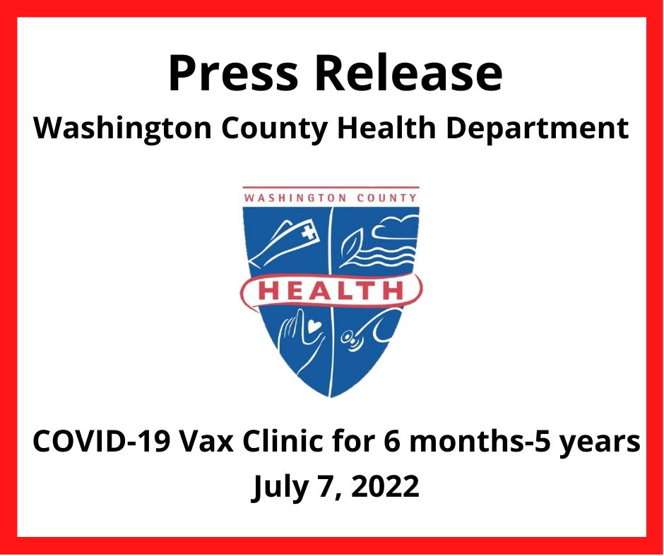 COVID-19 Vaccinations for Youngest in Community Available at Health Department