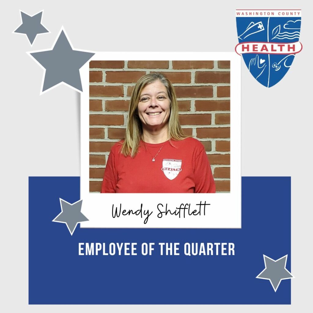 Wendy Shifflett Named Employee of the Quarter