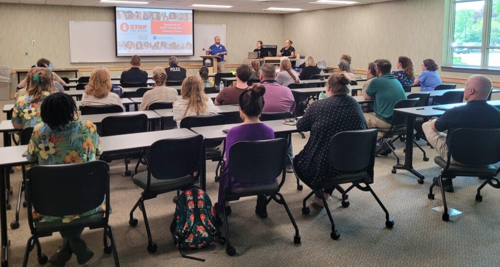 Press Release – Health Department Team Prepared to Help Local Groups ‘Stop The Bleed’