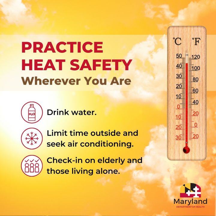 UPDATED – Water, Cooling and Refreshing Stations Available Locally as Excessive Heat Expected
