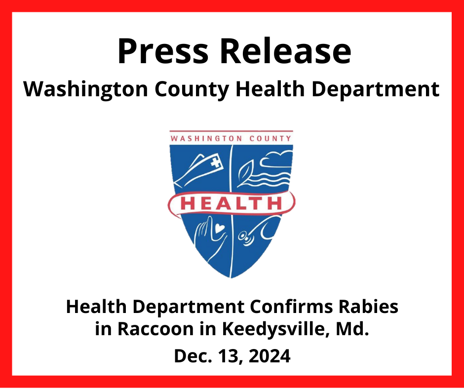 Health Department Confirms Rabies in Raccoon in Keedysville, Md.