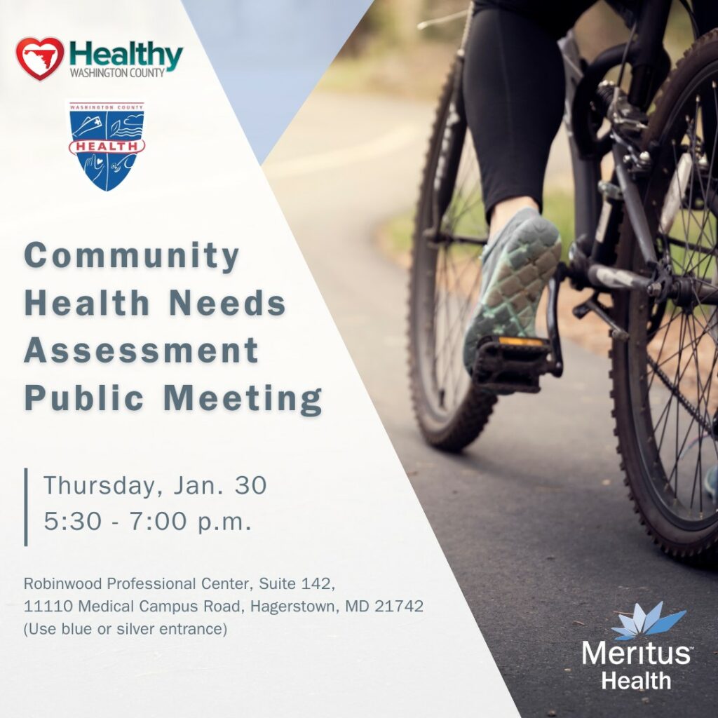 PUBLIC MEETING NOTICE – Community Health Needs Assessment Review & Feedback