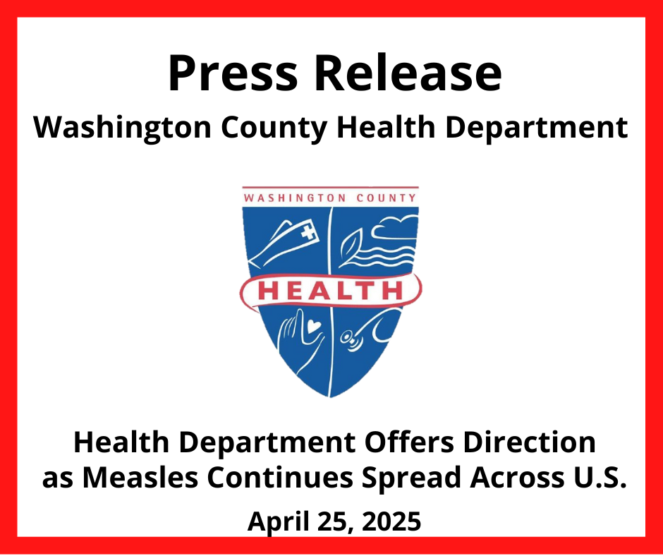 Health Department Offers Direction as Measles Continues Spread Across U.S.