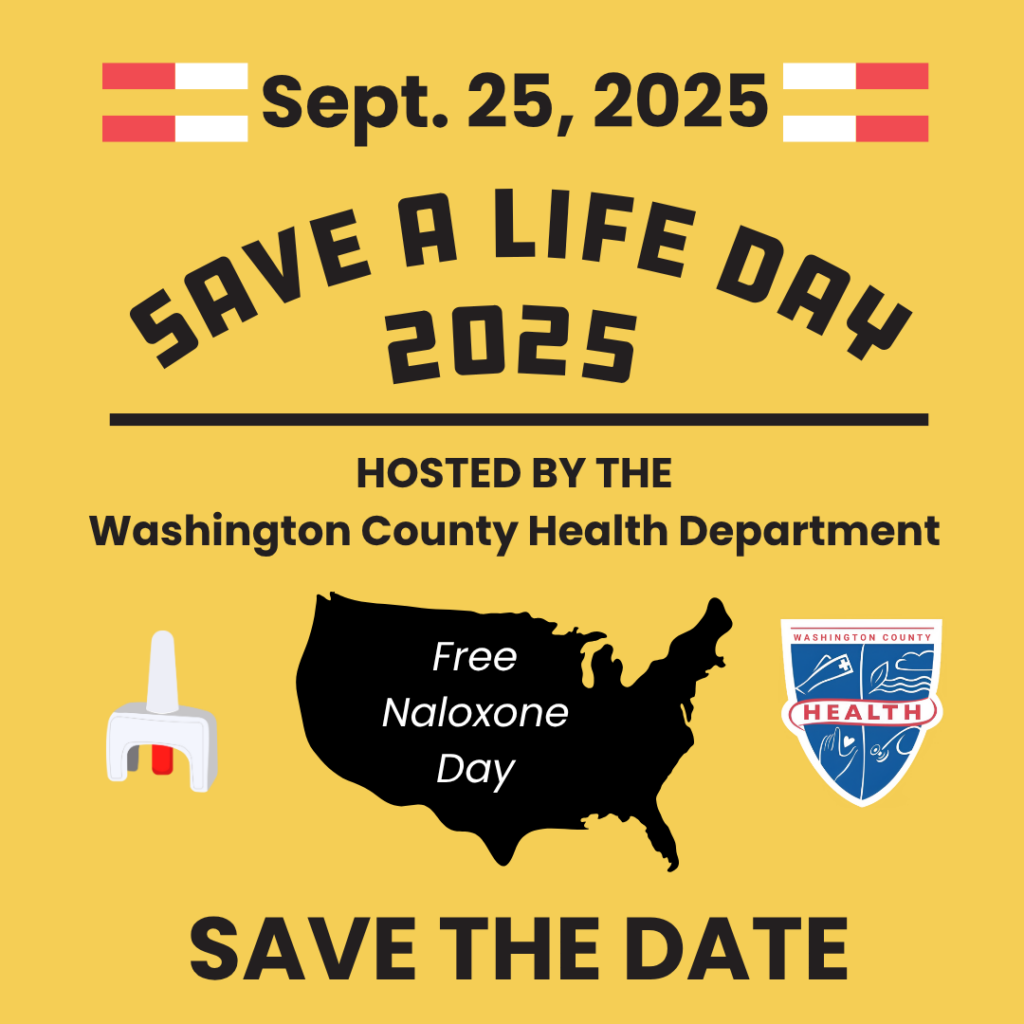 Annual Save-A-Life Day Has Health Department Teams Providing Naloxone, Training County-Wide